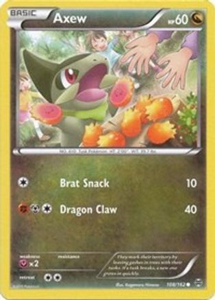 Image of Axew (108) 108/162  XY  BREAKthrough - Common