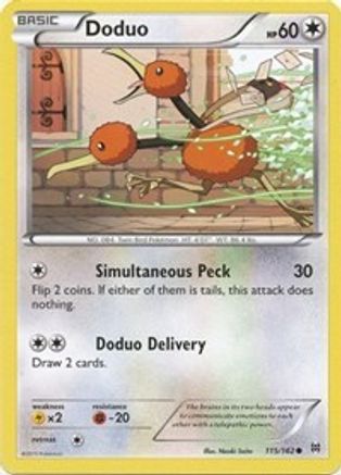 Image of Doduo (115) 115  XY  BREAKthrough - Common