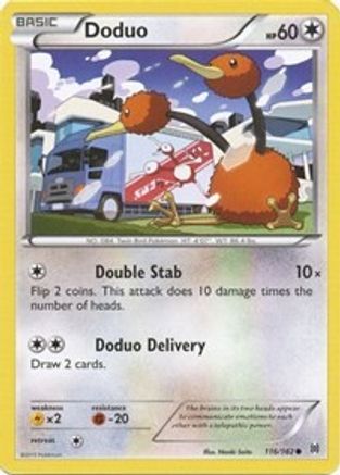 Image of Doduo (116) 116  XY  BREAKthrough - Common