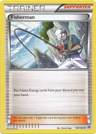 Image of Fisherman 136/162  XY  BREAKthrough - Uncommon