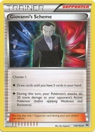 Image of Giovanni's Scheme 138/162  XY  BREAKthrough - Uncommon