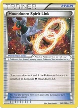Image of Houndoom Spirit Link 142/162  XY  BREAKthrough - Uncommon