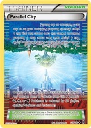 Image of Parallel City 145/162  - Reverse Holofoil XY  BREAKthrough - Uncommon