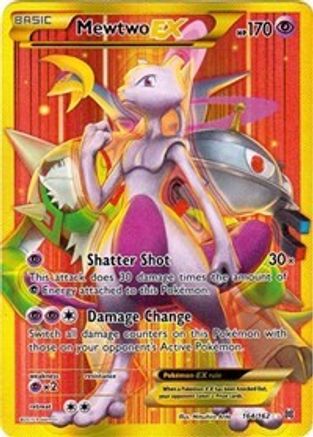 Image of Mewtwo EX (164 Secret Full Art) 164/162  - Holofoil XY  BREAKthrough - Secret Rare