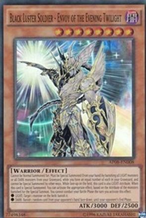Image of Black Luster Soldier - Envoy of the Evening Twilight (AP08-EN008) - Astral Pack 8 Unlimited