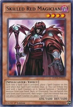 Image of Skilled Red Magician (DOCS-EN036) - Dimension of Chaos Unlimited