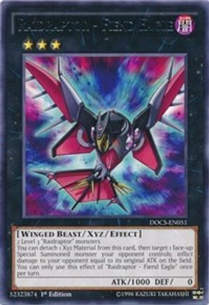 Image of Raidraptor - Fiend Eagle (DOCS-EN051) - Dimension of Chaos Unlimited
