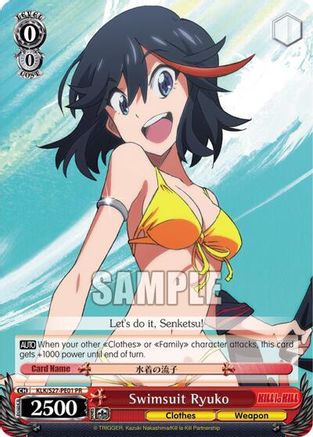 Image of Swimsuit Ryuko (KLK/S27-PE01 PR) - KILL la KILL