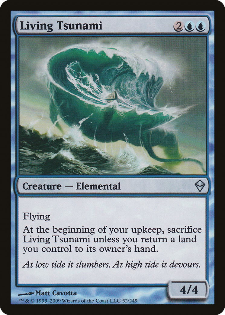 Image of Living Tsunami (ZEN-052) - Zendikar