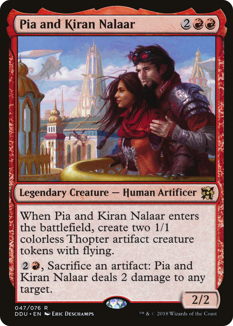 Image of Pia and Kiran Nalaar (DDU-047) - Duel Decks: Elves vs. Inventors