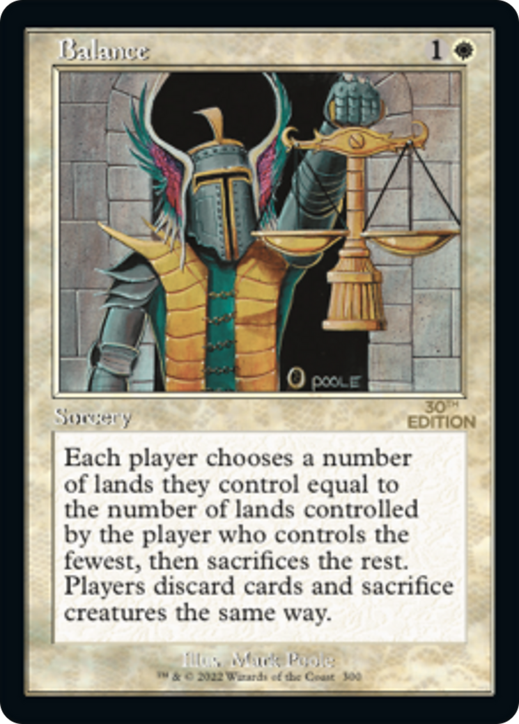 Image of Balance (Retro Frame) (30A-300) - 30th Anniversary Edition