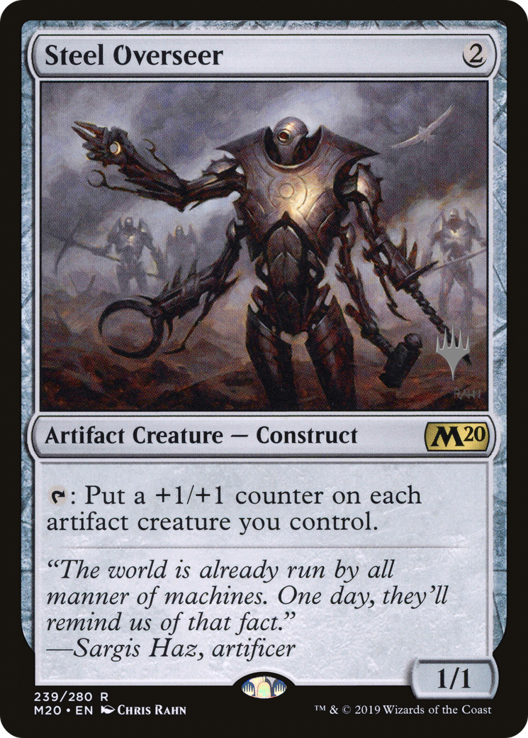 Image of Steel Overseer (PPM20-239) - Core Set 2020 Promos Foil
