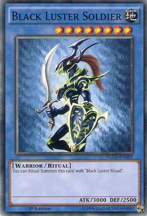 Image of Black Luster Soldier (YGLD-ENA01) - King of Games: Yugi's Legendary Decks Unlimited