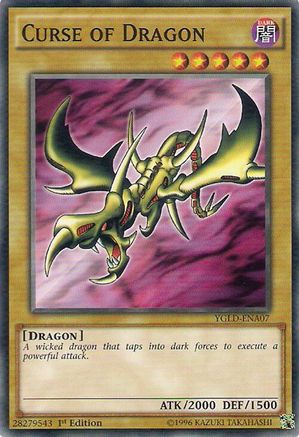 Image of Curse of Dragon (YGLD-ENA07) - King of Games: Yugi's Legendary Decks Unlimited