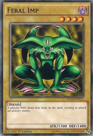 Image of Feral Imp (YGLD-ENA11) - King of Games: Yugi's Legendary Decks 1st Edition