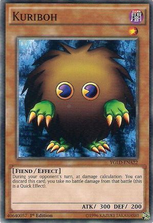Image of Kuriboh (A) (YGLD-ENA22) - King of Games: Yugi's Legendary Decks Unlimited