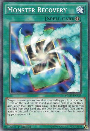 Image of Monster Recovery (A) (YGLD-ENA27) - King of Games: Yugi's Legendary Decks Unlimited
