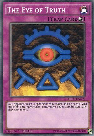 Image of The Eye of Truth (YGLD-ENA39) - King of Games: Yugi's Legendary Decks Unlimited