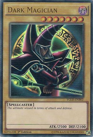 Image of Dark Magician (B) (YGLD-ENB02) - King of Games: Yugi's Legendary Decks Unlimited