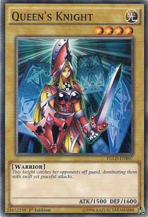 Image of Queen's Knight (B) (YGLD-ENB07) - King of Games: Yugi's Legendary Decks Unlimited