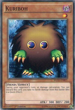 Image of Kuriboh (B) (YGLD-ENB15) - King of Games: Yugi's Legendary Decks Unlimited