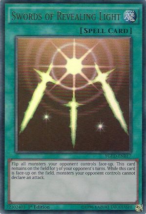 Image of Swords of Revealing Light (B) (YGLD-ENB17) - King of Games: Yugi's Legendary Decks Unlimited