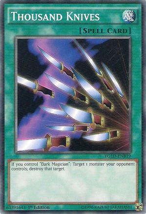 Image of Thousand Knives (YGLD-ENB19) - King of Games: Yugi's Legendary Decks Unlimited