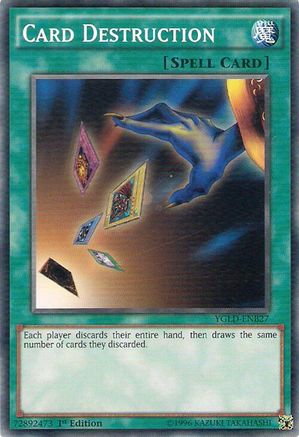 Image of Card Destruction (YGLD-ENB27) - King of Games: Yugi's Legendary Decks Unlimited