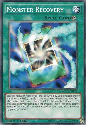 Image of Monster Recovery (B) (YGLD-ENB29) - King of Games: Yugi's Legendary Decks Unlimited