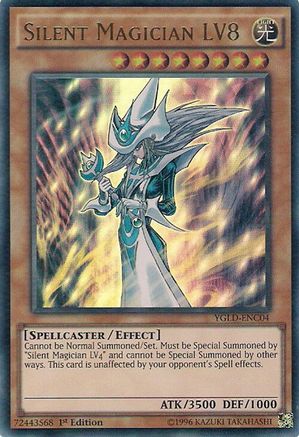 Image of Silent Magician LV8 (YGLD-ENC04) - King of Games: Yugi's Legendary Decks Unlimited
