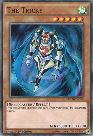 Image of The Tricky (YGLD-ENC12) - King of Games: Yugi's Legendary Decks 1st Edition