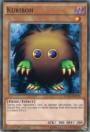 Image of Kuriboh (C) (YGLD-ENC23) - King of Games: Yugi's Legendary Decks Unlimited