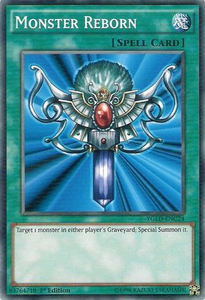 Image of Monster Reborn (C) (YGLD-ENC24) - King of Games: Yugi's Legendary Decks Unlimited