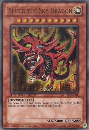 Image of Slifer the Sky Dragon (YGLD-ENG01) - King of Games: Yugi's Legendary Decks Limited
