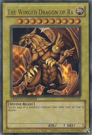 Image of The Winged Dragon of Ra (YGLD-ENG03) - King of Games: Yugi's Legendary Decks Limited