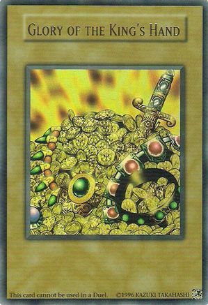 Image of Glory of the King's Hand (N/A) - King of Games: Yugi's Legendary Decks Limited