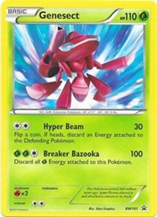 Image of Genesect BW101  Black and White Promos - Promo