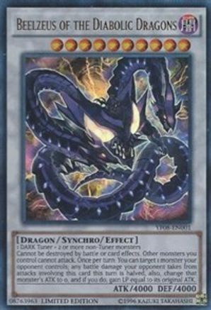 Image of Beelzeus of the Diabolic Dragons (YF08-EN001) - Yu-Gi-Oh! 5D's Manga Promotional Cards Limited