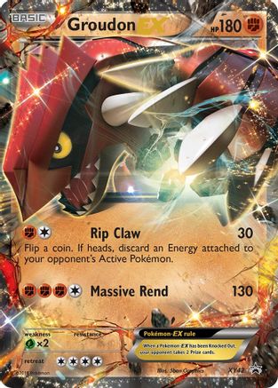 Image of Groudon EX XY42  - Holofoil XY Promos - Promo