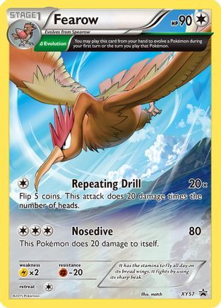 Image of Fearow XY57  - Holofoil XY Promos - Promo