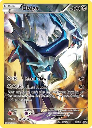 Image of Dialga (Full Art Promo) XY77  - Holofoil XY Promos - Promo