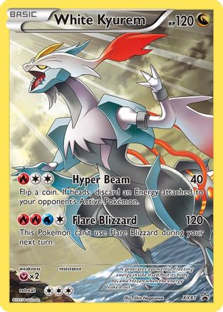 Image of White Kyurem (Full Art Promo) XY81  - Holofoil XY Promos - Promo