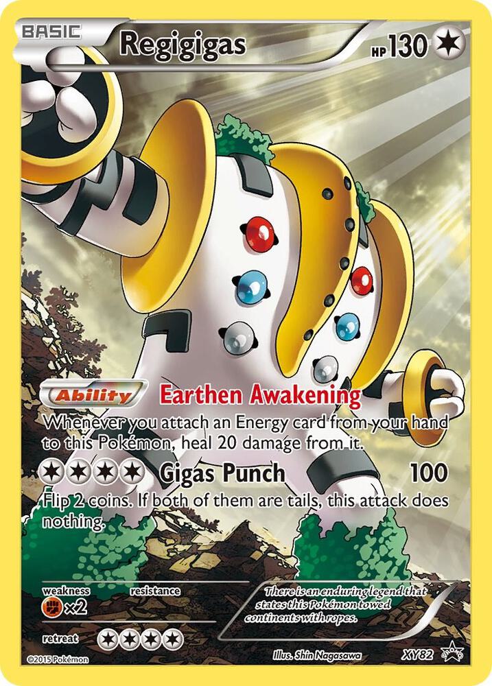 * Pokemon Regigigas (Full Art Promo) - XY Promos (PR) LP