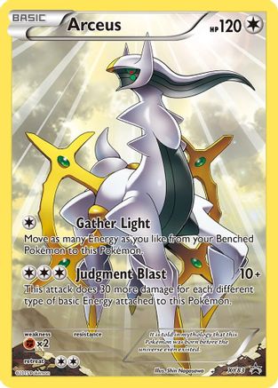 Image of Arceus XY83  - Holofoil XY Promos - Promo