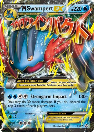 Image of M Swampert EX XY87  - Holofoil XY Promos - Promo