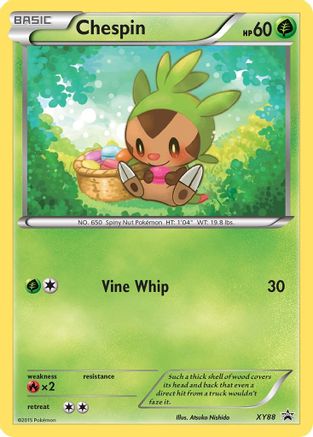 Image of Chespin (Collector Chest) XY88  - Holofoil XY Promos - Promo