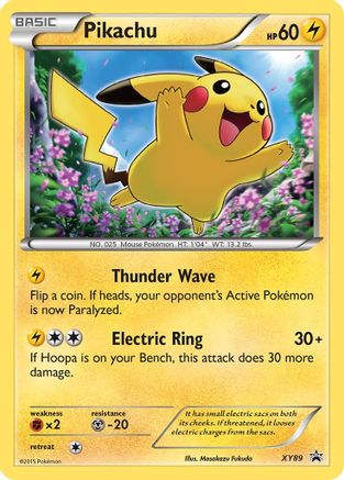 Image of Pikachu (Collector Chest) XY89  - Holofoil XY Promos - Promo