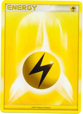 Image of Lightning Energy (2007  - Holofoil League & Championship Cards - Promo