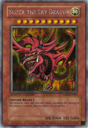 Image of Slifer the Sky Dragon (YMA-EN001) - Yu-Gi-Oh! The Movie Ani-Manga Promo Limited