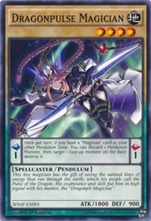 Image of Dragonpulse Magician (SDMP-EN001) - Structure Deck: Master of Pendulum 1st Edition